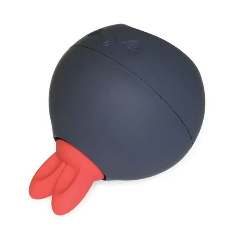 Комплект насадок «ушки» и «щеточка» для пульсатора Revel Body Kiti and Tikl – красный