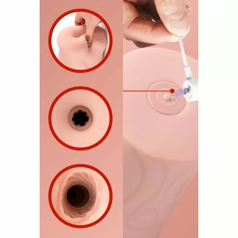 Большой мастурбатор №1 с функцией пенетрации