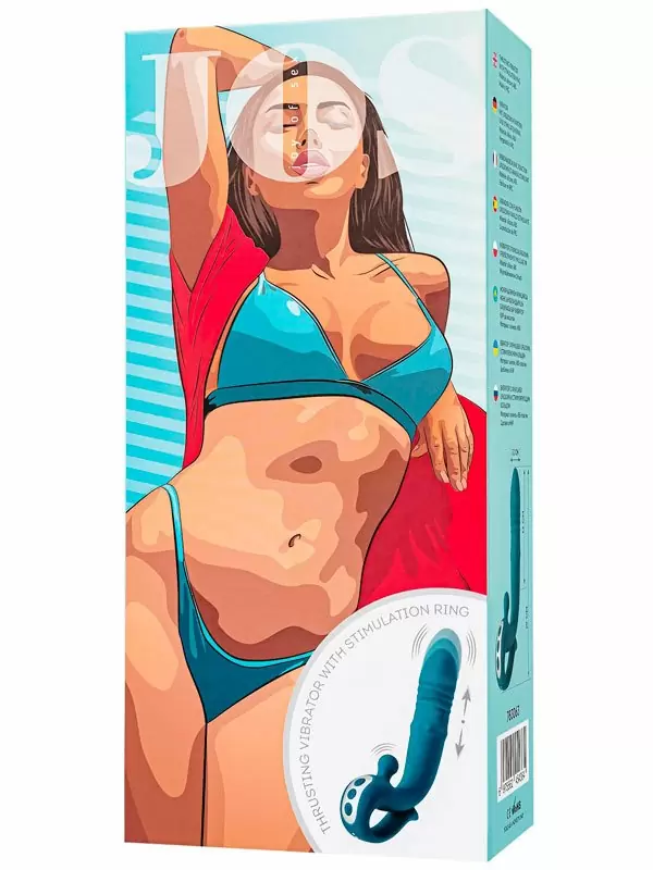 Инновационный вибратор-кролик JOS Mija, с функцией Up&Down, 16 режимов, силикон