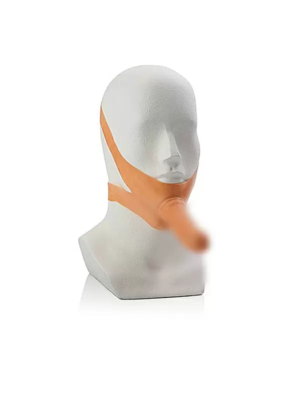 Оральный страпон California Exotic Novelties The Original Accommodator, 14 см, латекс, телесный