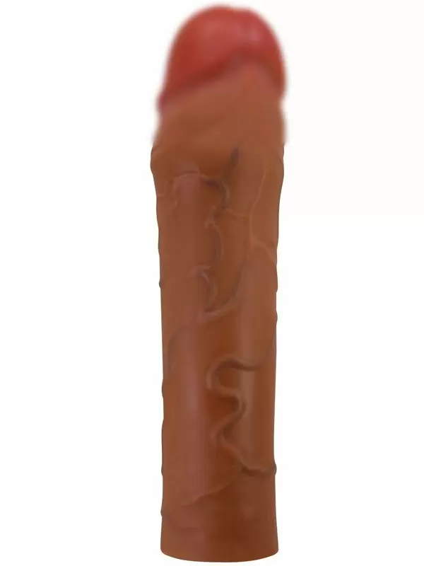 Реалистичная насадка-удлинитель Baile Chane, ТПР, 18 см