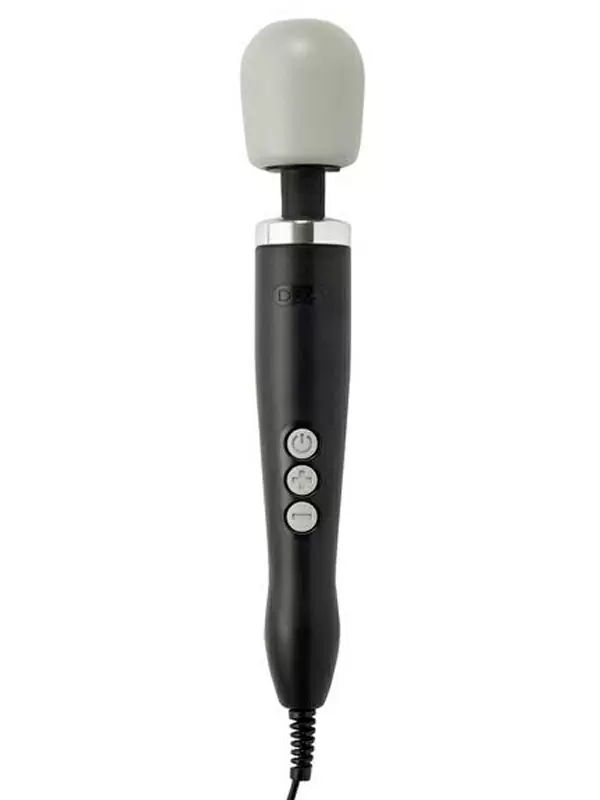 Мощный вибратор Doxy Original, 37 см, силикон, черный