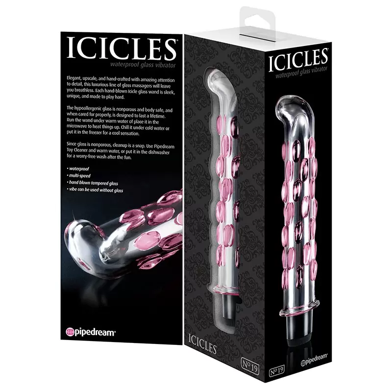 Стимулятор G-точки Icicles № 19 с вибрацией