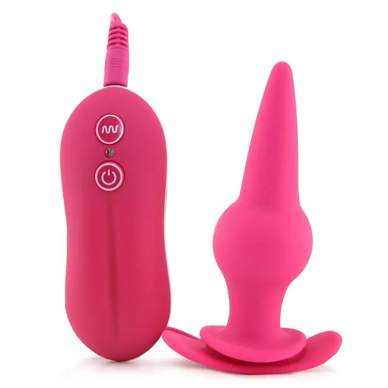 Анальная пробка с вибрацией Tinglers Plug II – розовая