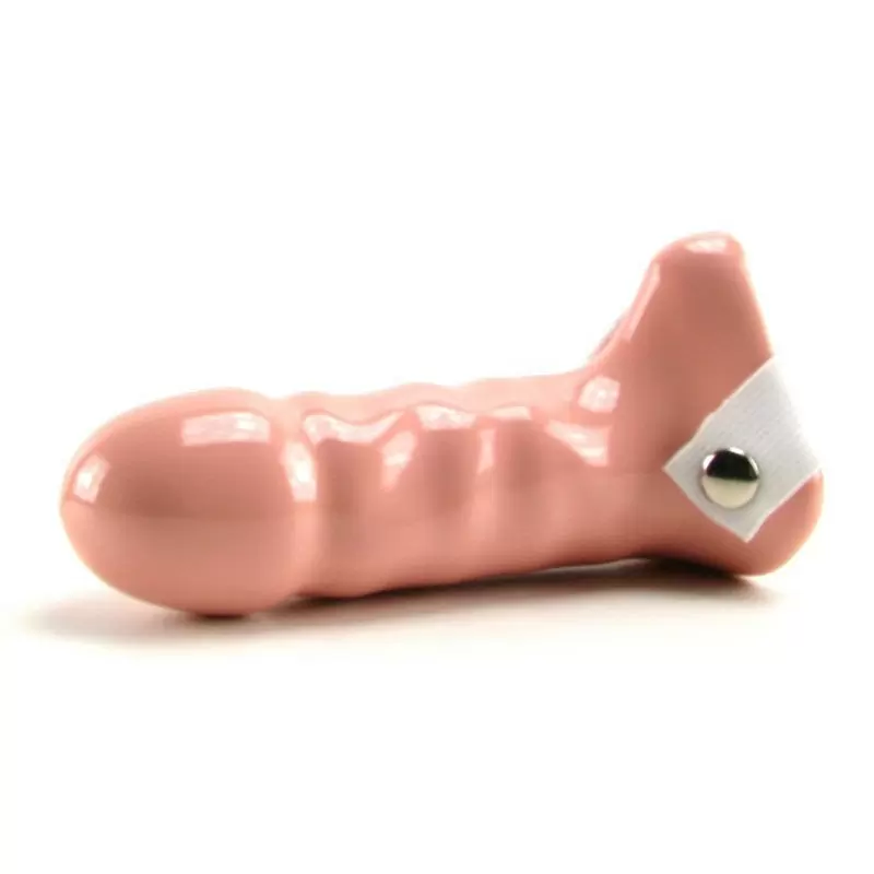 Фаллопротез на резинке Strappy Cock Extensions 5