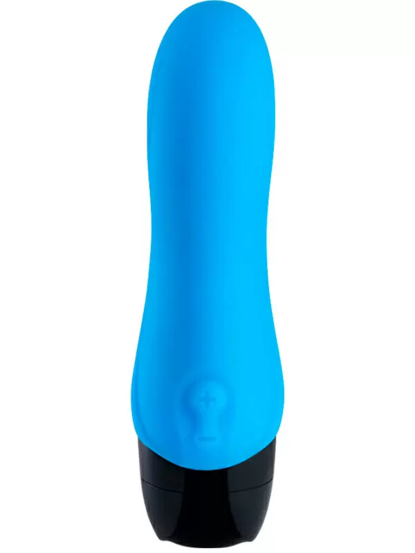 Фактурный вибратор-кролик Fun Factory Ocean 6 режимов, силикон, голубой