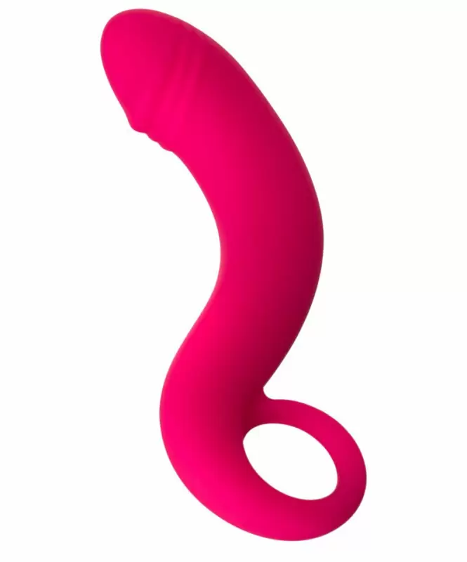 Анальный стимулятор TOYFA POPO Pleasure с имитацией головки пениса – розовый