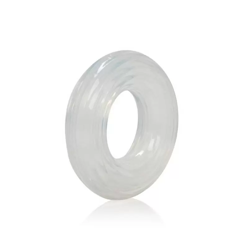 Большое кольцо на пенис Premium Silicone Ring Large – прозрачный