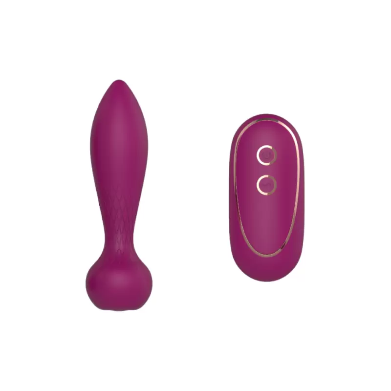 Перезаряжаемая анальная пробка AN Calyx с пультом управления	