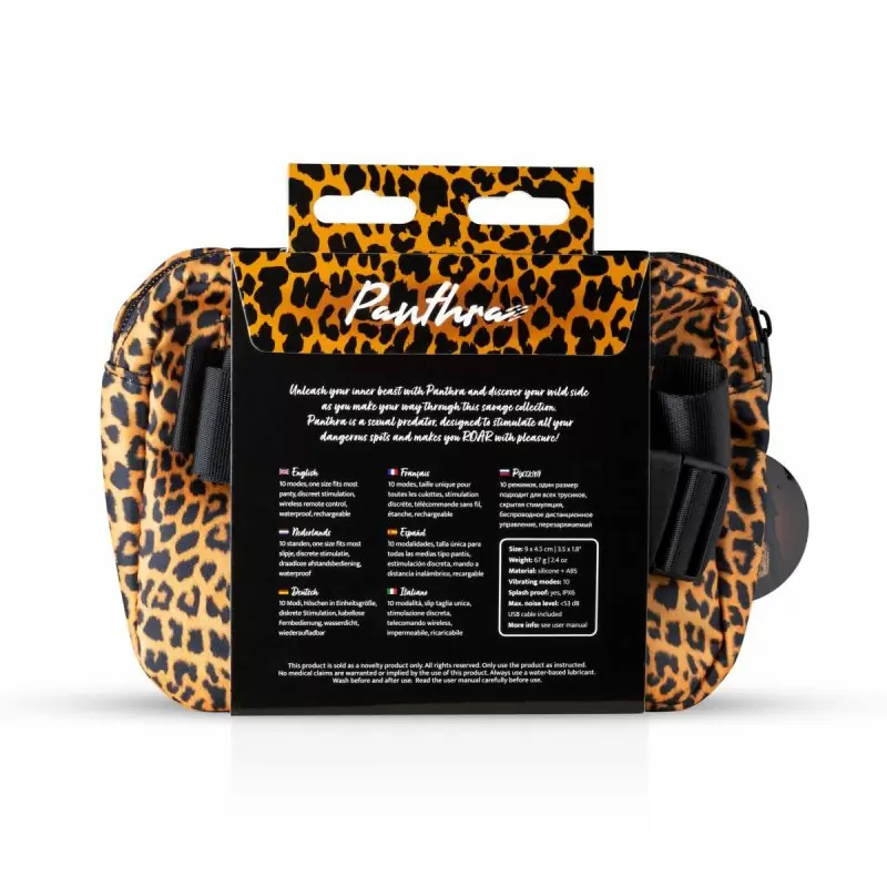 Трусики с вибратором Tania для стимуляции клитора в стильной косметичке