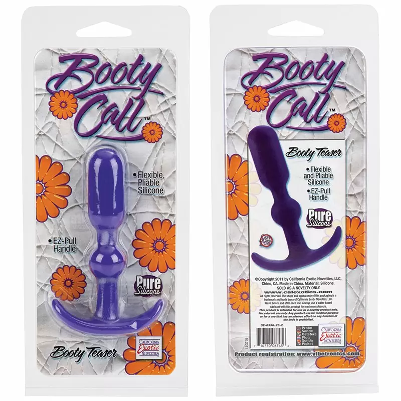 Анальная пробка для ношения Booty Teaser – фиолетовый