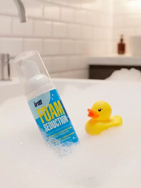 Очищающая пенка для тела Intt Cosmetics FOAM SEDUCTION, увлажняет, восстанавливает, 50 мл