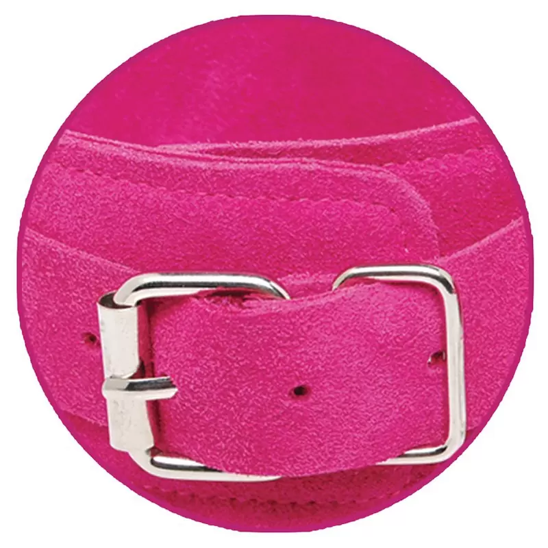 Наручники Pink Wrist Cuffs замшевые – розовые