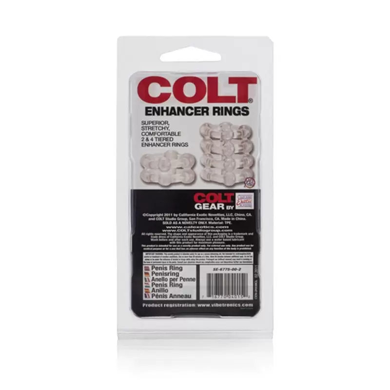 Два эрекционных кольца Colt Enhancer