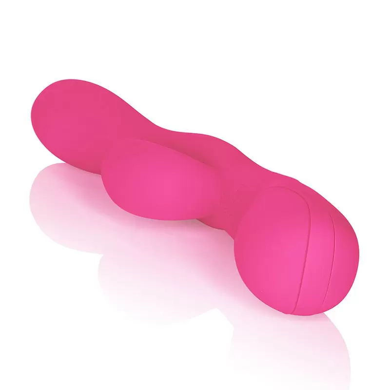 Вибромассажер Impress Tongue со стимуляцией клитора – розовый