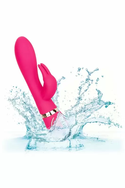 Элегантный вибратор-кролик Ultra-Soft Rabbit, с двумя моторами, 22,8 см, розовый