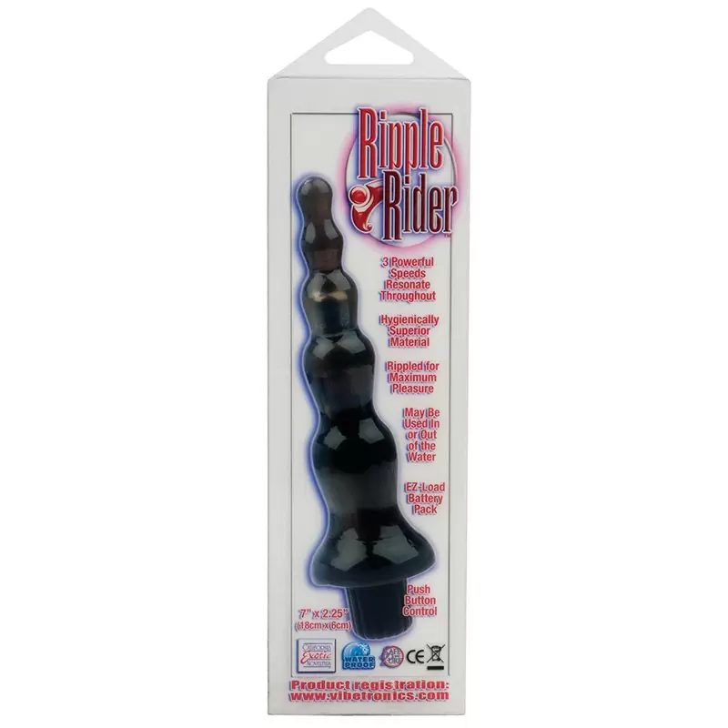 Анальная елочка с вибрацией Ripple Riders