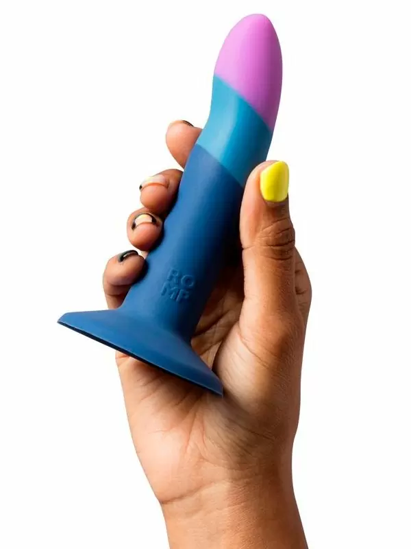 Romp Piccolo, 14 см, силикон, синий