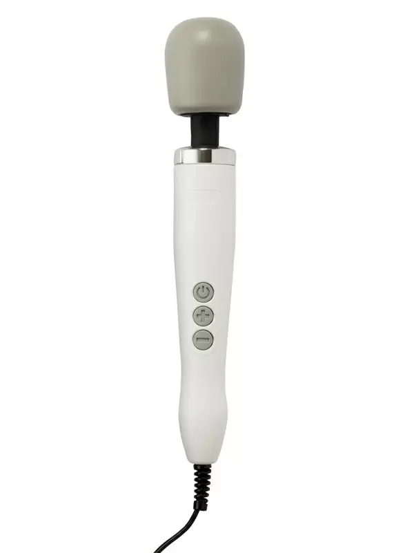 Мощный вибратор Doxy Original, 37 см, силикон, белый