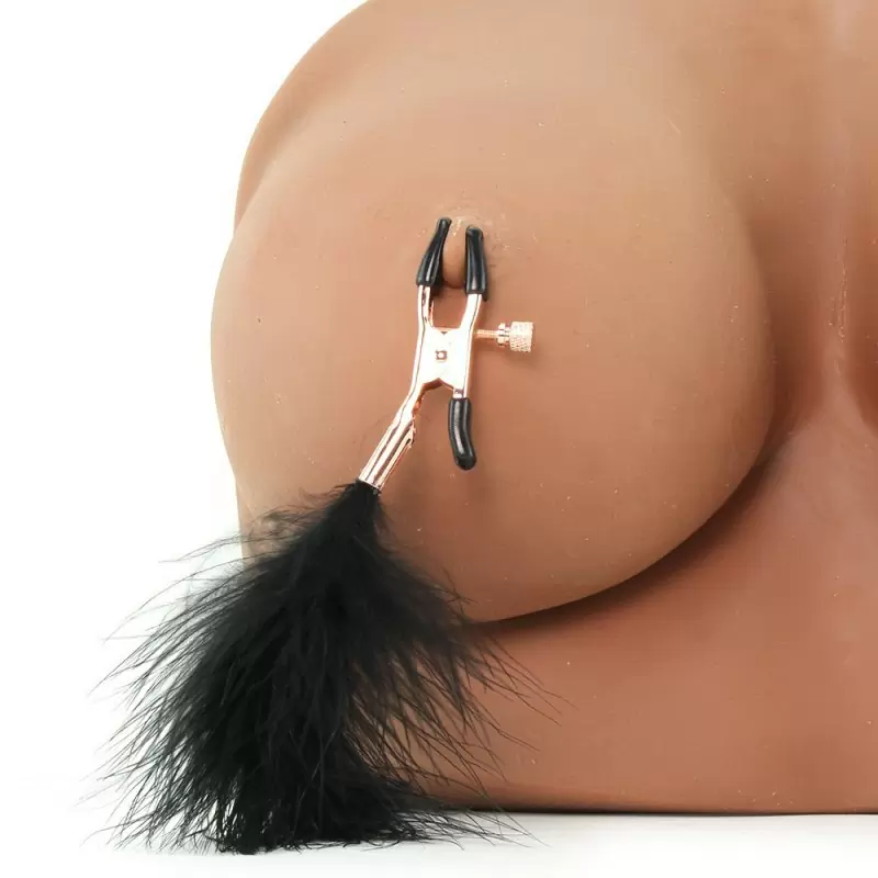 Зажимы для сосков с пухом Entice Feather Nipplettes
