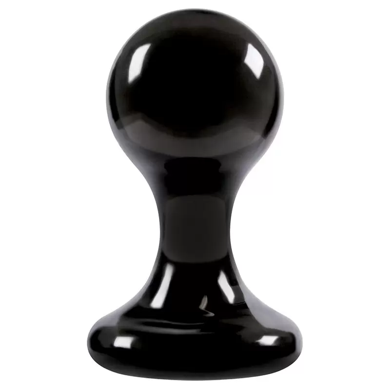 Анальная пробка Luna Balls большая – черная