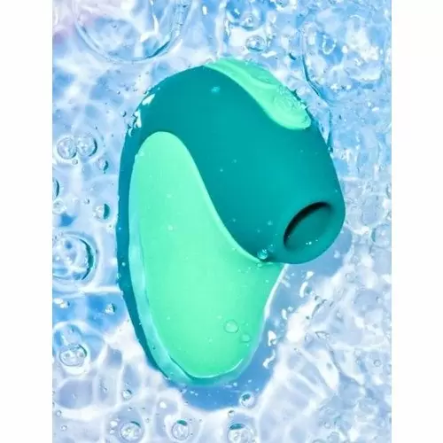 Вакуумный стимулятор Unbound Puff.  Зеленый