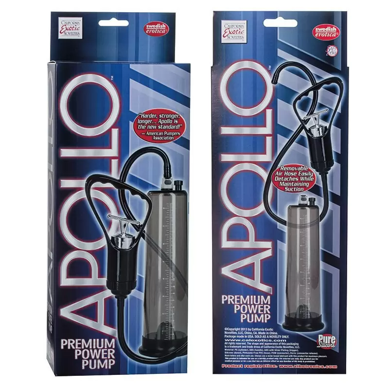 Вакуумная помпа Apollo Premium Power Pumps – черная