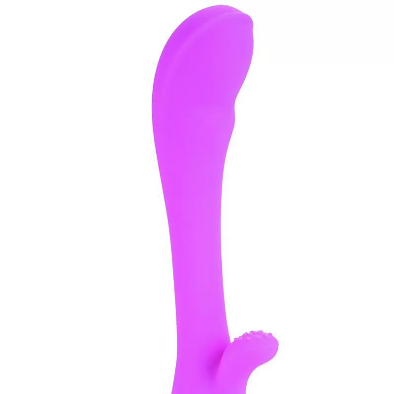 Вибромассажер E.V.A. 2 – Extreme Vibrating Action со стимуляцией клитора – розовый