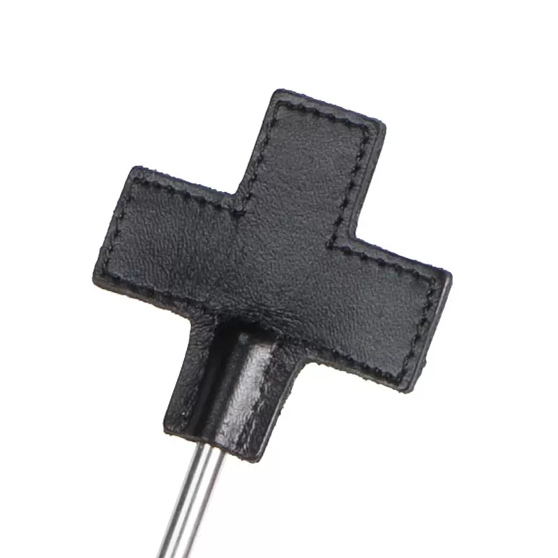 Стек с крестообразным наконечником Leather Cross Tipped Metal Crop