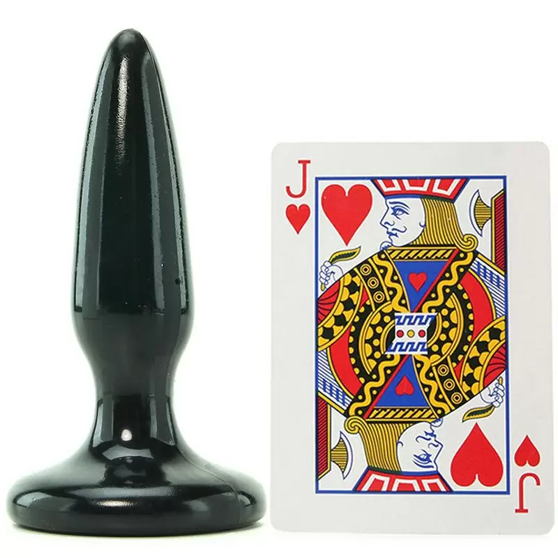 Анальная пробка Jelly Rancher Pleasure Plug - Mini миниатюрная – черный