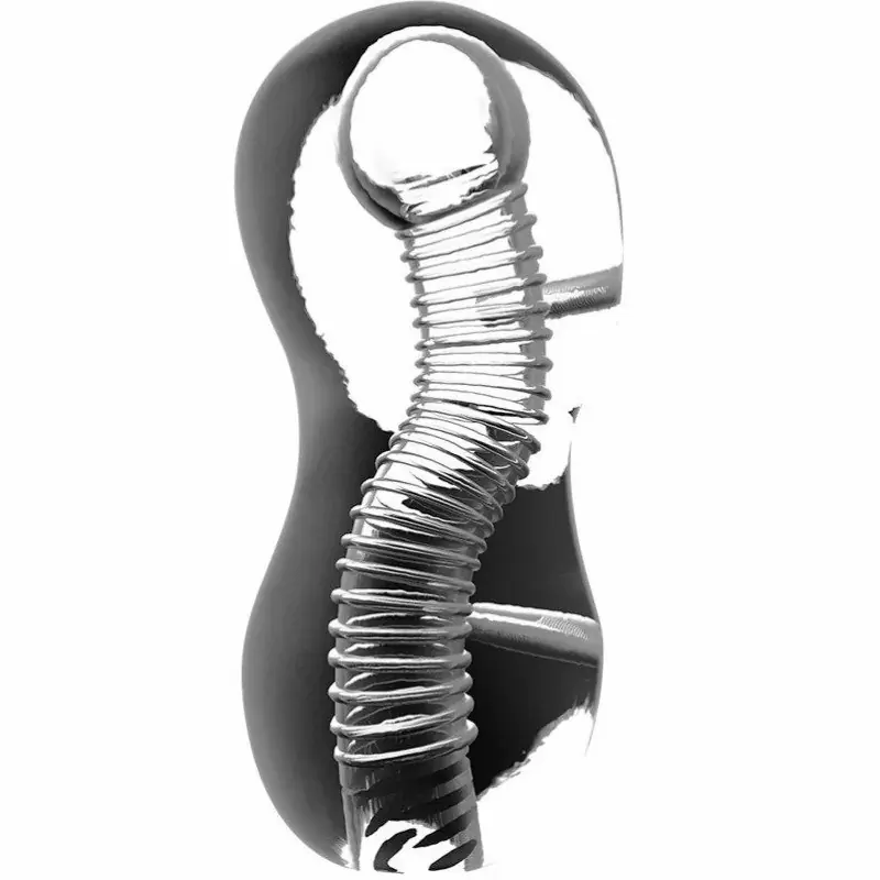 Мастурбатор из эластомера JAMYJOB EXTREME MASTURBATOR CLEAR TENSEK 3