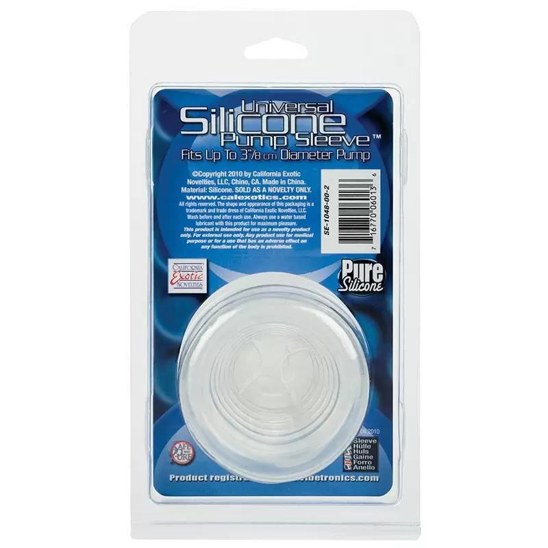 Уплотнитель для вакуумной помпы Universal Silicone Pump Sleeves – прозрачный