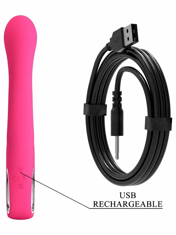 Вибратор-кролик Baile Novak, 12 режимов, со стимуляцией зоны G, 19,8 см