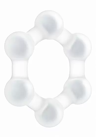 Кольцо на пенис из силикона No. 83 - Weighted Cock Ring - Transparent