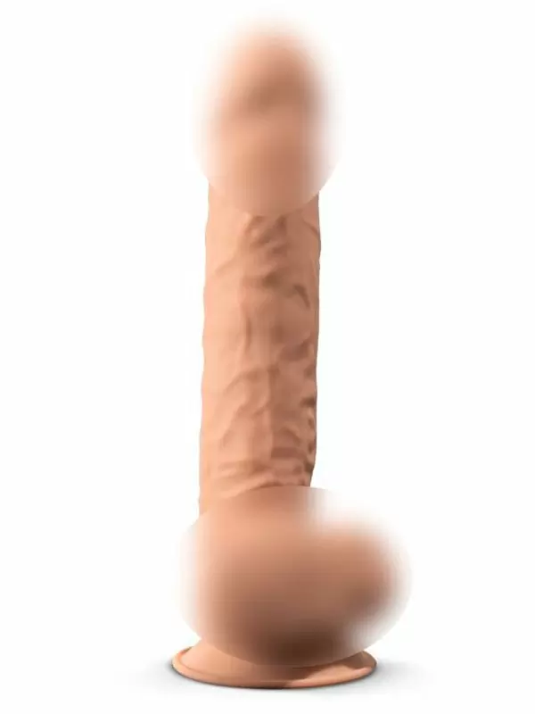 Реалистичный фаллоимитатор SILEXD Model 1, 26,6 см, силикон, телесный