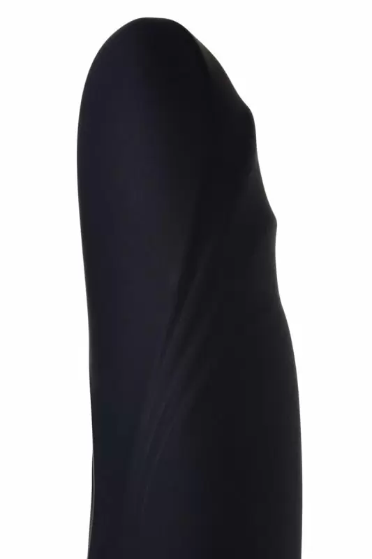 Черный классический вибратор Waname D-Splash Storm. 17 см. Силикон