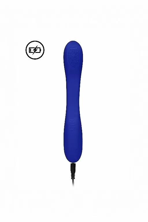 Двухсторонний вибратор Flex (синий)