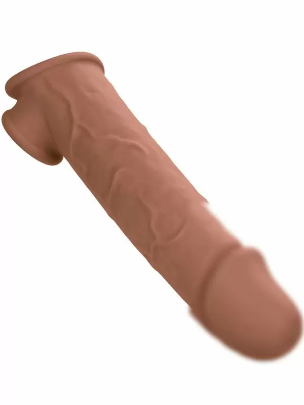 Реалистичная насадка-удлинитель California Exotic Novelties Performance Maxx Life-Like Extension, 22,25 см, силикон, телесный