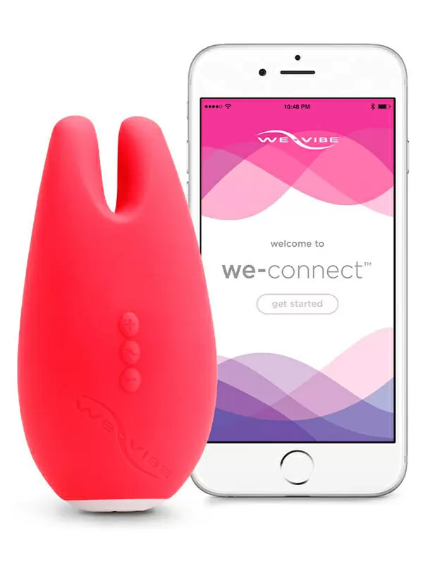 Компактный стимулятор клитора We-Vibe Gala, 11,6 см, силикон, розовый