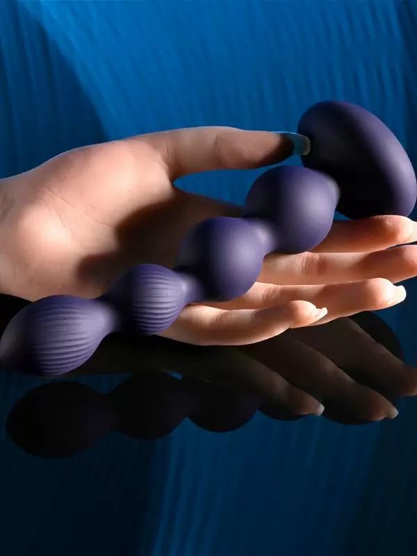 Инновационная анальная елочка Evolved Pleasure Orbit, с пультом Д/У,  10 скоростей, 15 см