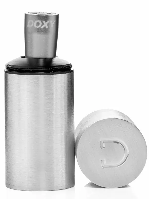 Футуристичная вибропуля Doxy Bullet серебряная, 7 режимов, 12 см, алюминий, серебристый