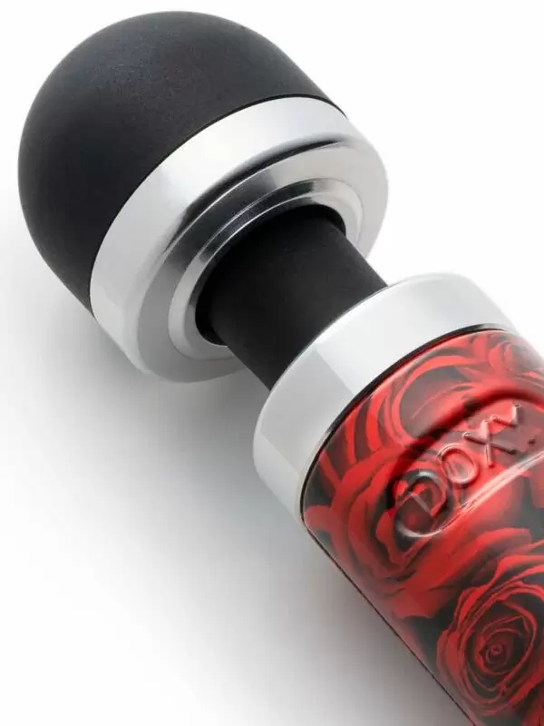 Мощный вибратор Doxy Die Cast 3, 28 см, силикон, принт 