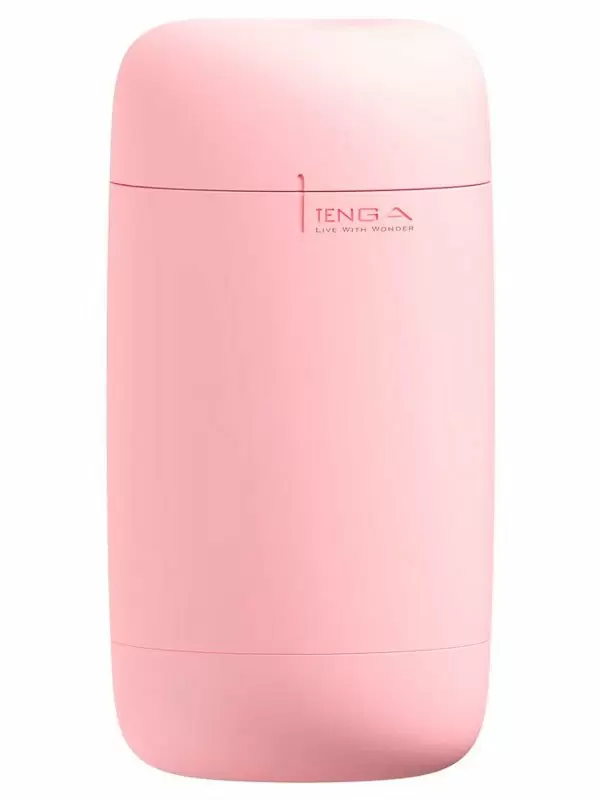 Мастурбатор Tenga Puffy Strawberry Pink, 16.5 см, ТЭП, розовый | Он и Она 18+