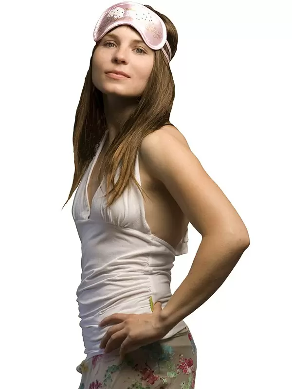 Маска на глаза Swarovski Ангельская розовая корона