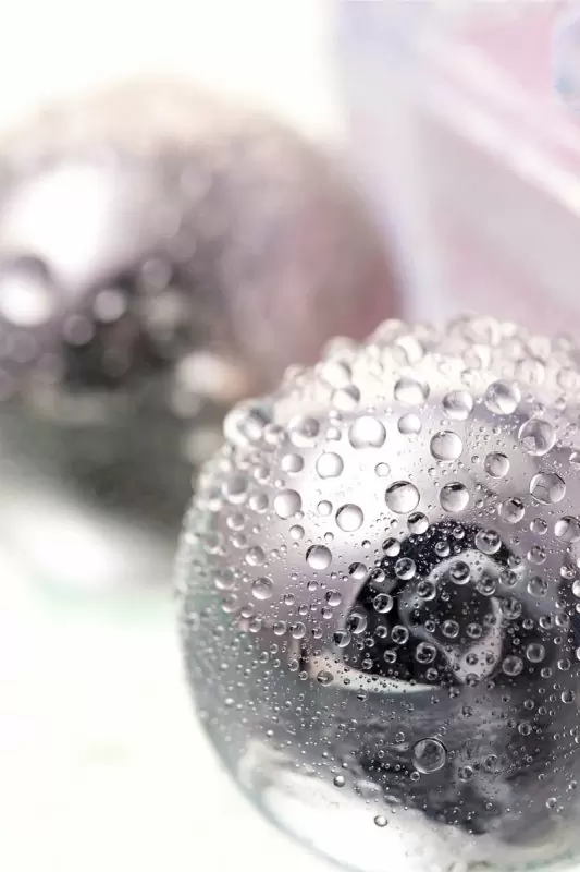 Металлические вагинальные шарики TOYFA диаметром 2,5 см - серебристый