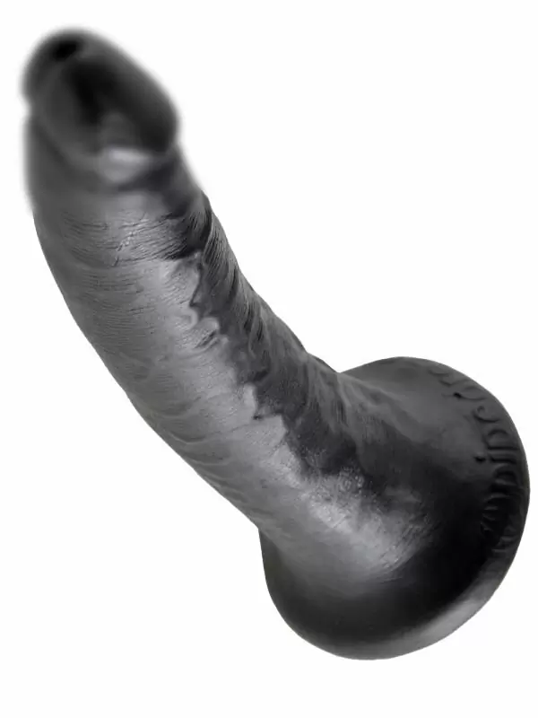 Реалистичный фаллоимитатор Pipedream King Cock 7, 17,8 см, диаметр 4 см, ПВХ, черный