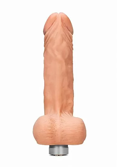 Фаллоимитатор с вибрацией Vibrating Dildo With Balls - 23 см.