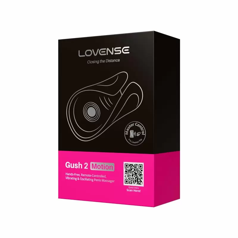 Мастурбатор нереалистичный LOVENSE Gush 2 Motion, бирюзовый