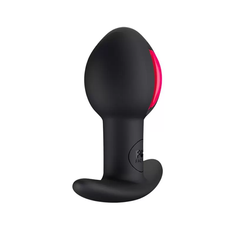Анальный стимулятор B Ball Uno со смещенным центром тяжести – черный с малиновым