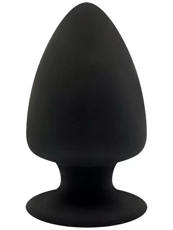 Анальная пробка SILEXD Plug Model 1, 11 см, силикон, черный